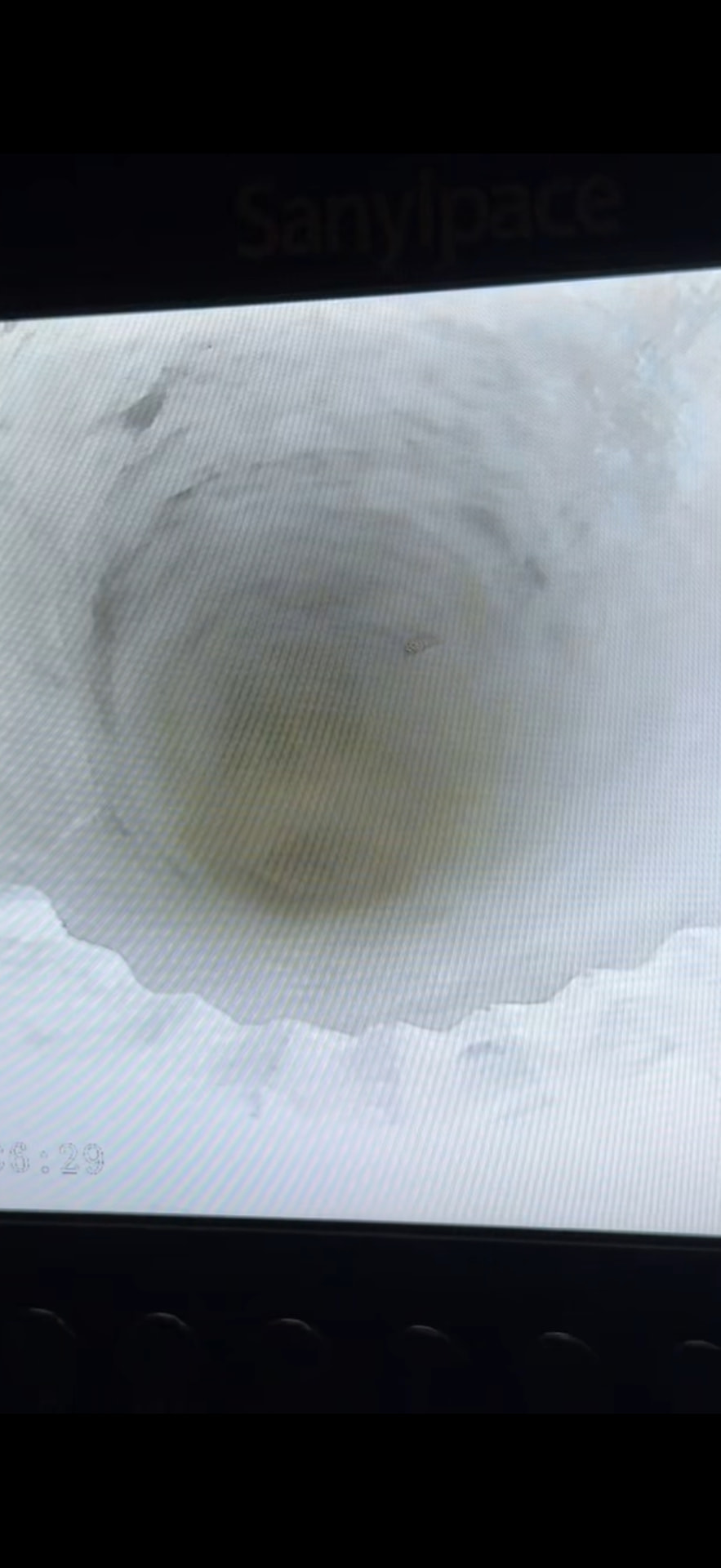 Dryer vent after cleaning